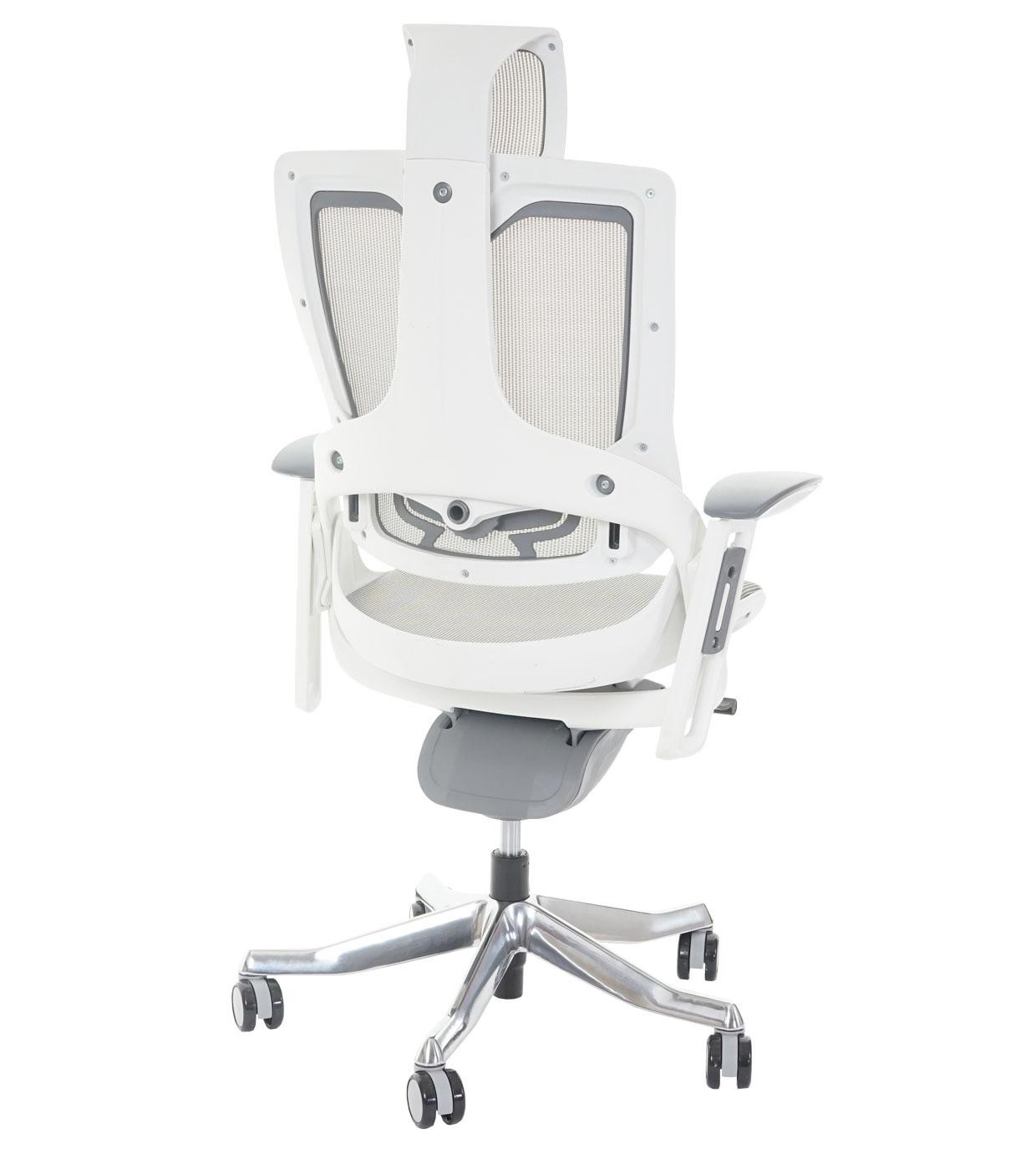 Silla Ergonómica NIGER, Totalmente Ajustable, Excelente Calidad, uso 8 Horas, en Gris