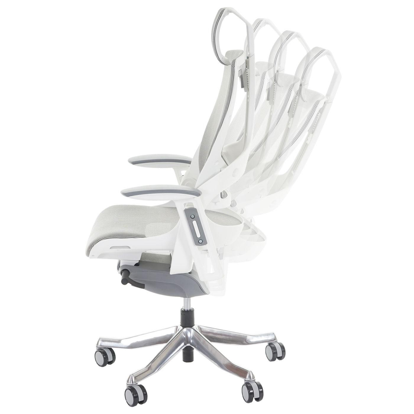 Silla Ergonómica NIGER, Totalmente Ajustable, Excelente Calidad, uso 8 Horas, en Gris