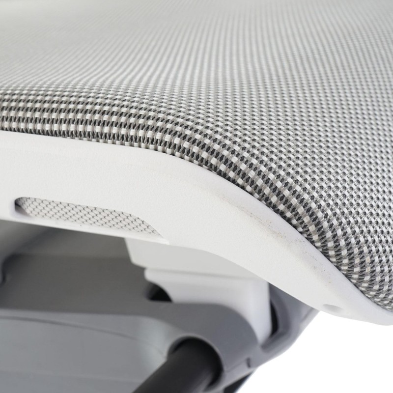 Silla ergonómica NIGER, totalmente ajustable, en gris