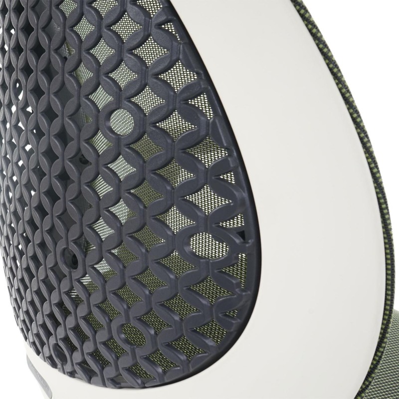 Silla de oficina OBI, diseño espectacular en marrón/ gris