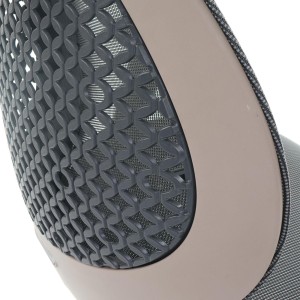 Silla de oficina OBI, diseño espectacular en marrón/ gris