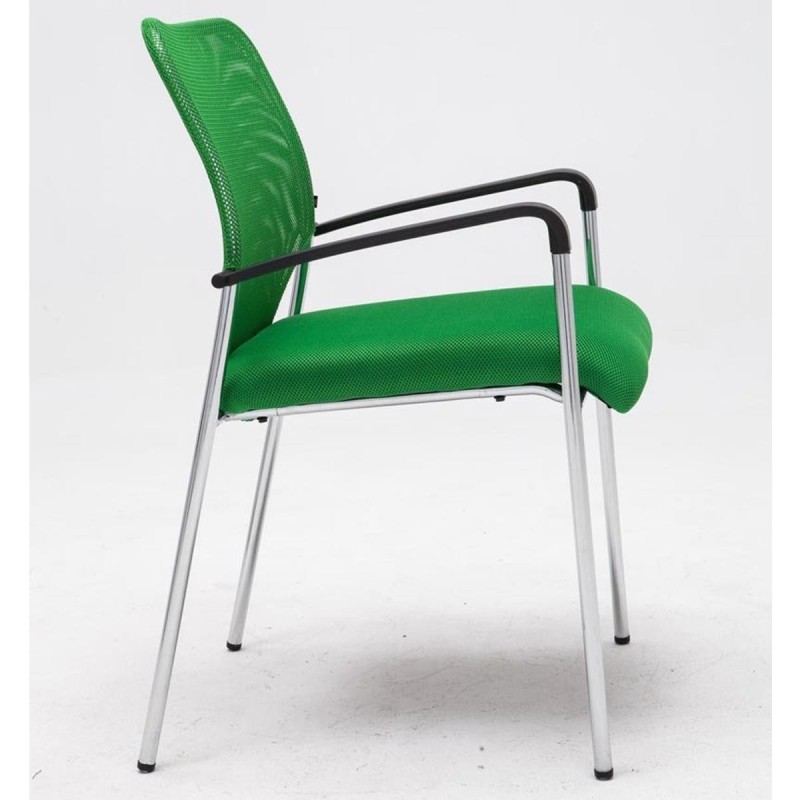 Silla de Confidente JAMAICA, bonito diseño, robusta y resistente, en malla transpirable Negro