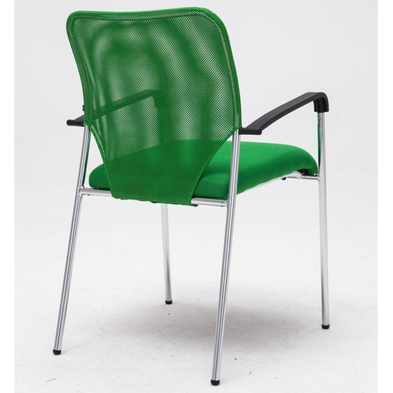 Silla de Confidente JAMAICA, bonito diseño, robusta y resistente, en malla transpirable Negro