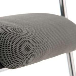 Silla de Confidente JAMAICA, bonito diseño, robusta y resistente, en malla transpirable Negro