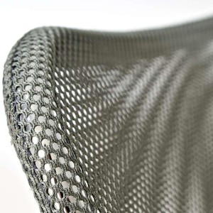 Silla de Confidente JAMAICA, sin brazos, bonito diseño, robusta y resistente, en malla transpirable Negro