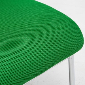 Silla de Confidente JAMAICA, sin brazos, bonito diseño, robusta y resistente, en malla transpirable Negro