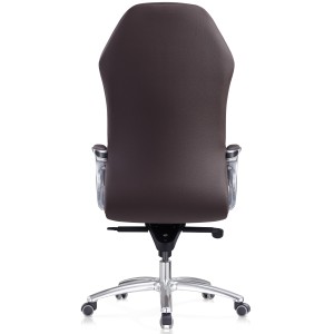 Sillón BATURA, homologado 8 horas y tapizado en piel natural color negro
