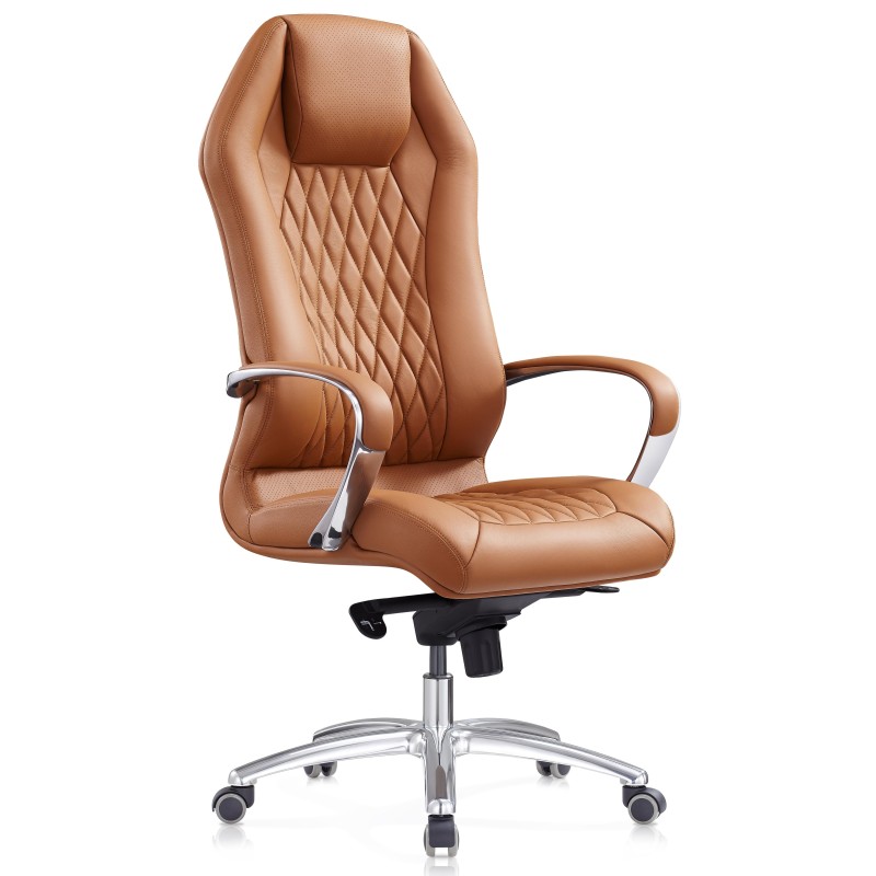 Sillón BATURA, homologado 8 horas y tapizado en piel natural color negro