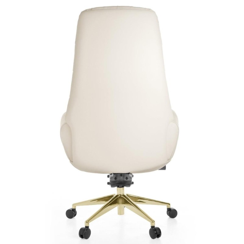 Sillón CERVINO, hecho a mano artesanalmente, diseño exclusivo con gran acolchado tapizado en piel natural color negro