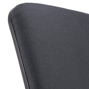 Silla de oficina CALIPSO SIN BRAZOS, respaldo ajustable, en tela negro
