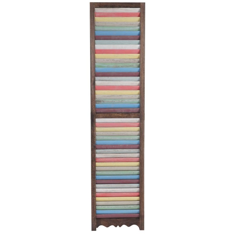 Biombo GERD, 170x160x2cm, estructura de madera multicolor