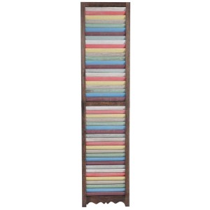 Biombo GERD, 170x160x2cm, estructura de madera multicolor