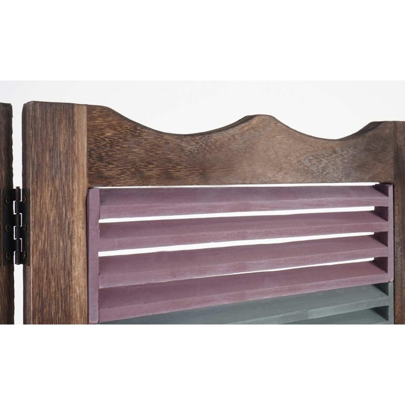 Biombo HAROLD, 170x160x2cm, estructura de madera multicolor