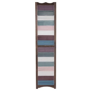 Biombo HAROLD, 170x160x2cm, estructura de madera multicolor