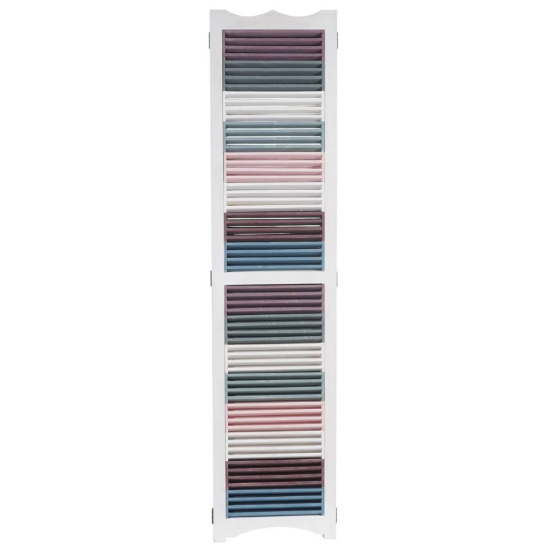 Biombo HAROLD, 170x160x2cm, estructura de madera multicolor