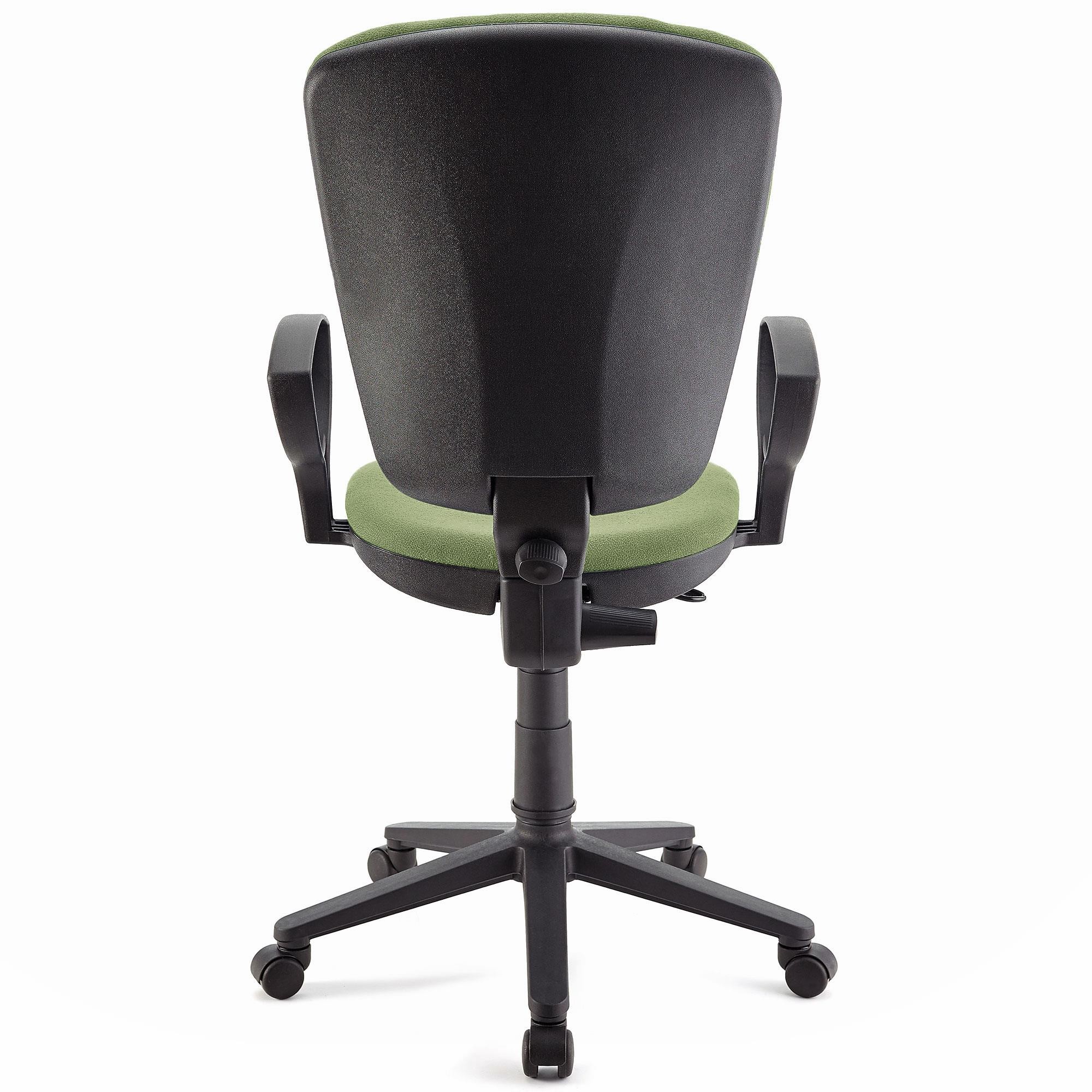 Silla de Oficina CALIPSO, Respaldo Ajustable, En Tela Resistente, Color Negro