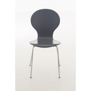 Lote 4 sillas de confidente CARVALLO, estructura metálica, color negro