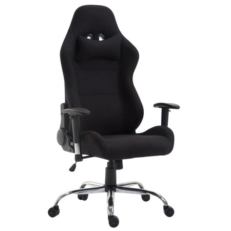 Silla Gaming ROSBY TELA, Diseño Deportivo y Gran Comodidad, Color Negro