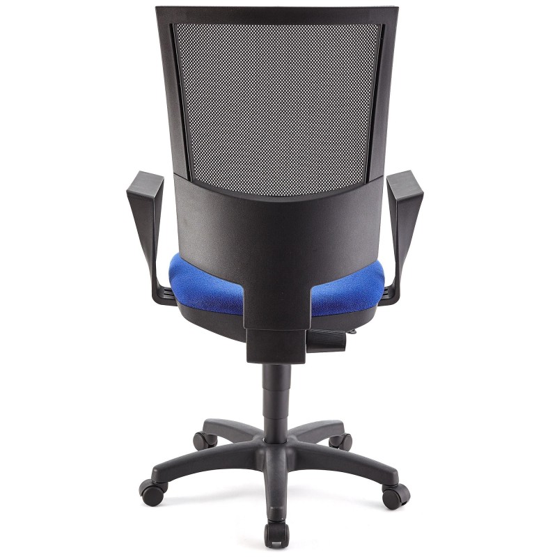 Silla de oficina PANDORA, respaldo ajustable, color negro