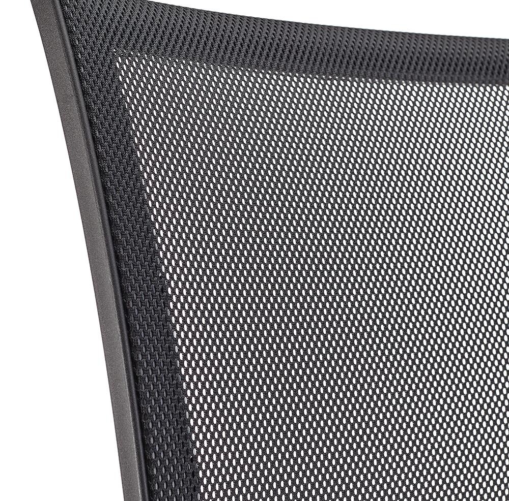 Silla de Oficina PANDORA PRO, Brazos Ajustables, Base Metálica, Gran acolchado, Negro