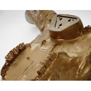 Decoración pared TAURO 64x64x21 cm, color Oro