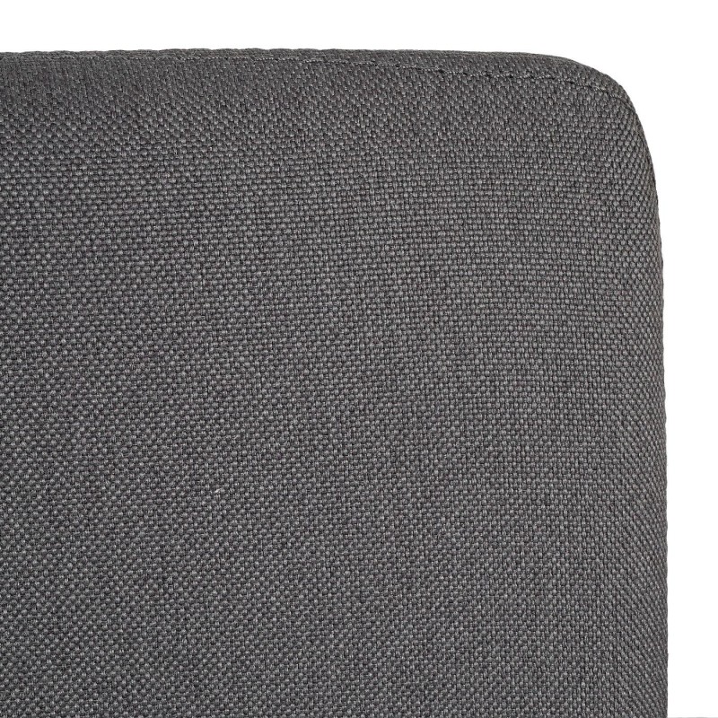 Lote de 2 sillas de Confidente FOWLER, estructura metálica, en tela color gris