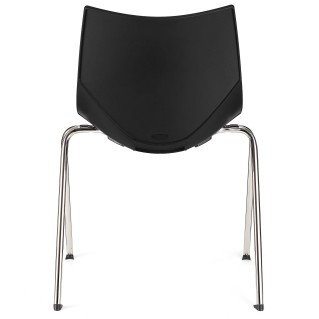 Silla de confidente AMIR en color negro 2
