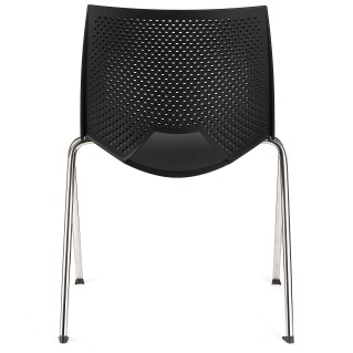 Silla de confidente ENZO en color negro 2