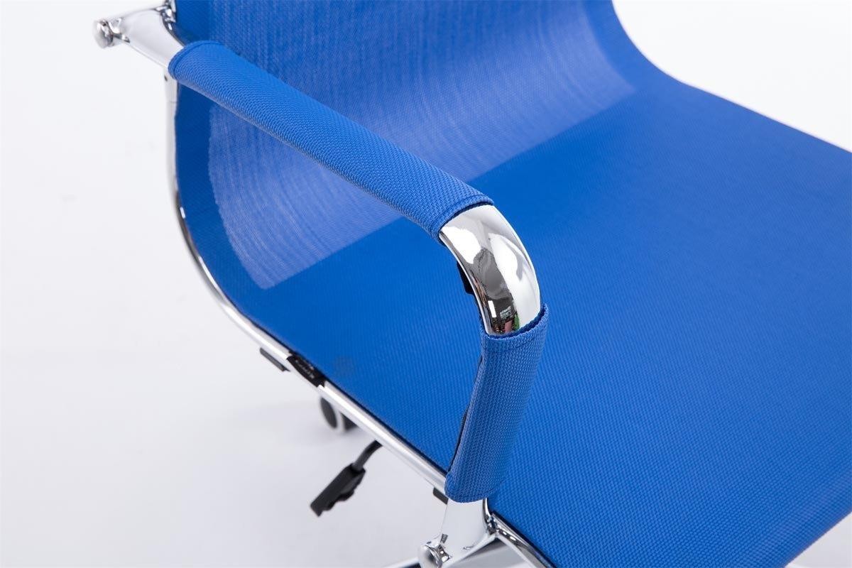 Silla de Oficina ITALICA, Estructura Metálica, Precioso Diseño en Malla Transpirable color Negro