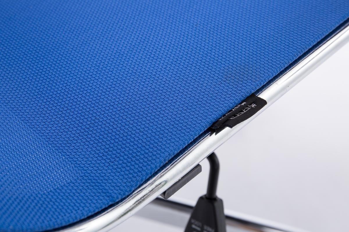 Silla de Oficina ITALICA, Estructura Metálica, Precioso Diseño en Malla Transpirable color Negro