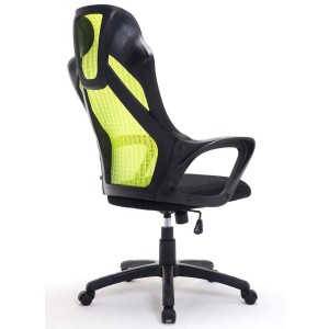 Silla de ordenador / gaming YUCATAN en color negro