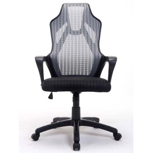 Silla de ordenador / gaming YUCATAN en color negro