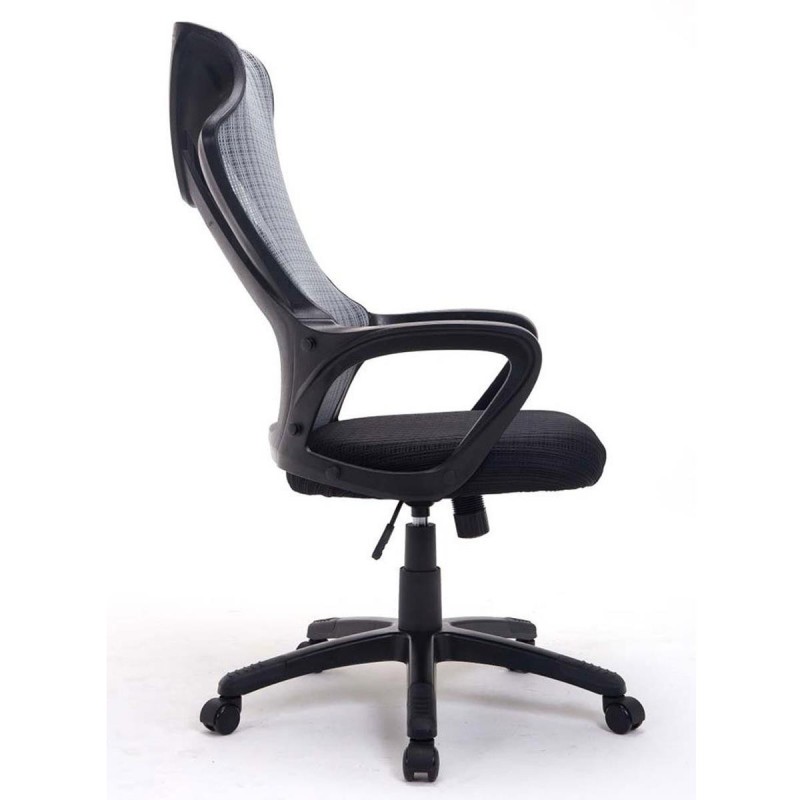 Silla de ordenador / gaming YUCATAN en color negro