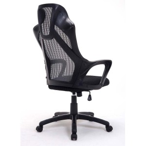 Silla de ordenador / gaming YUCATAN en color negro