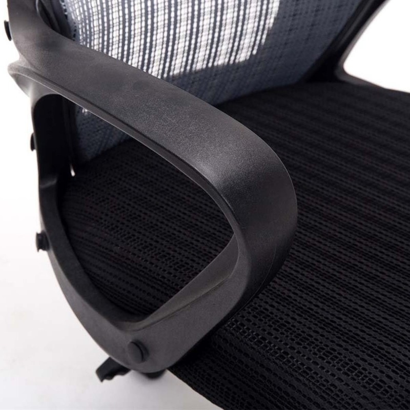 Silla de ordenador / gaming YUCATAN en color negro
