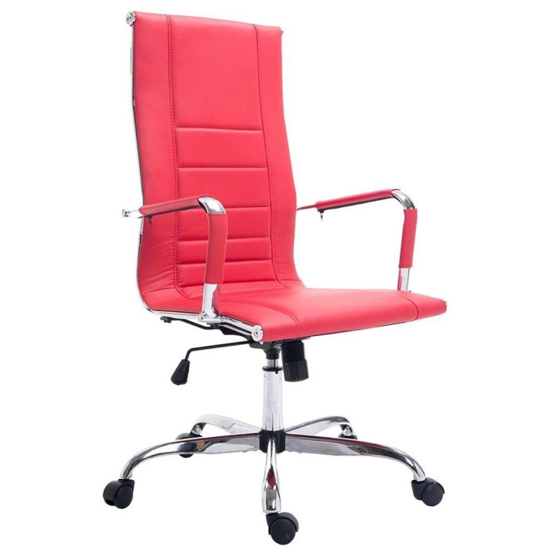 Silla de oficina KOLA en piel color negro