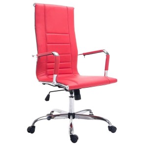 Silla de oficina KOLA en piel color negro