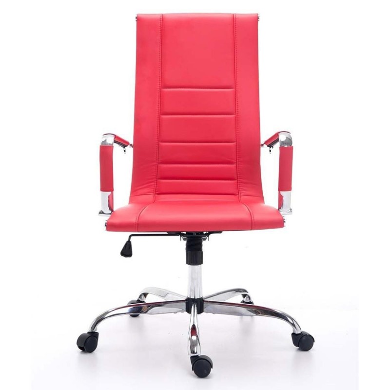 Silla de oficina KOLA en piel color negro