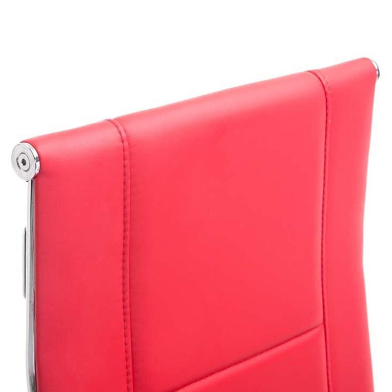 Silla de oficina KOLA en piel color negro