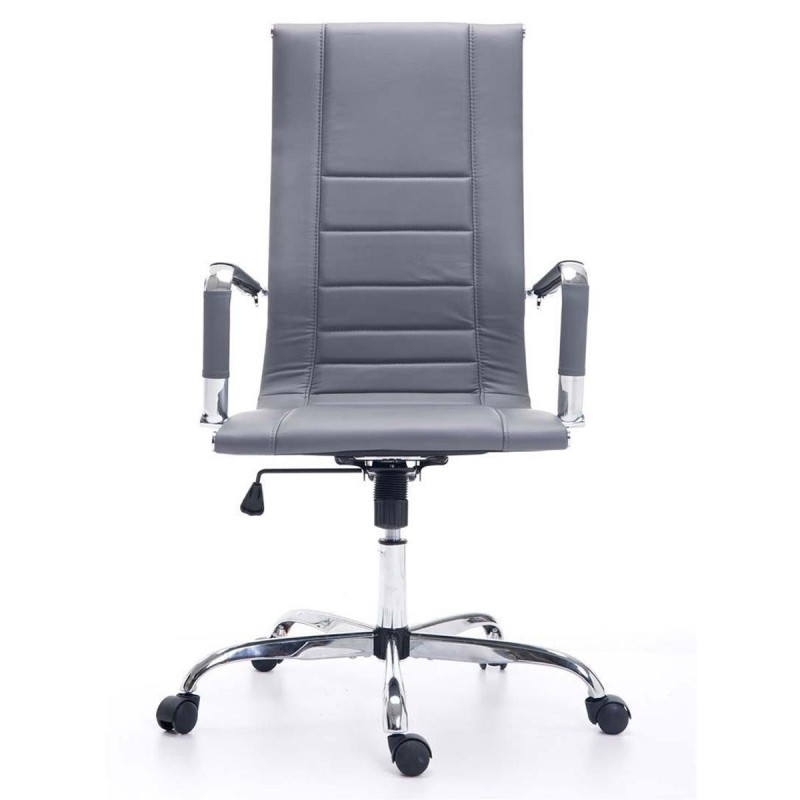 Silla de oficina KOLA en piel color negro