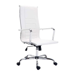 Silla de oficina KOLA en piel color negro