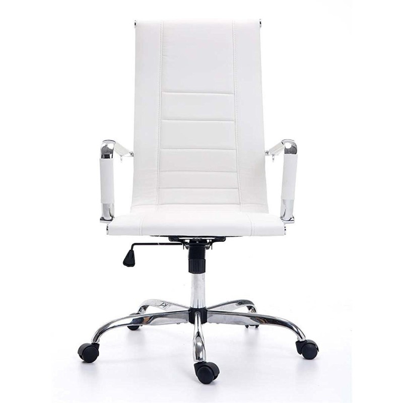 Silla de oficina KOLA en piel color negro