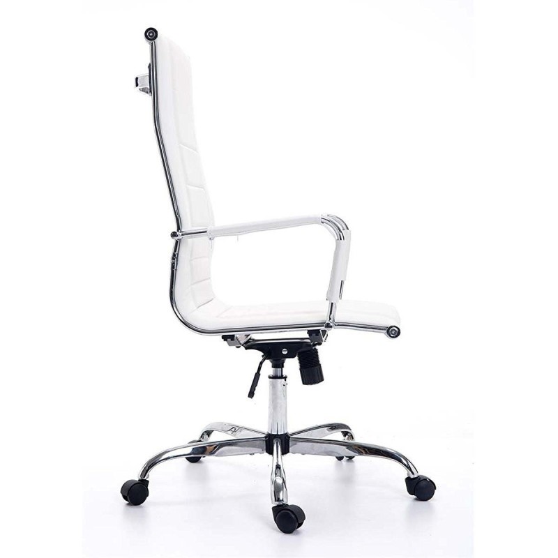 Silla de oficina KOLA en piel color negro