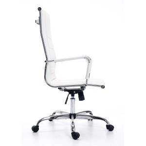 Silla de oficina KOLA en piel color negro