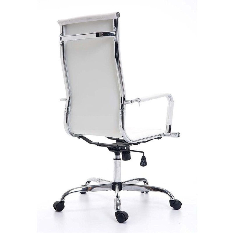 Silla de oficina KOLA en piel color negro
