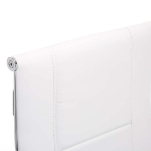 Silla de oficina KOLA en piel color negro