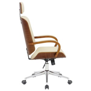 Silla de oficina JUTTA en color negro