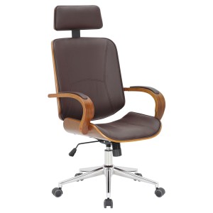 Silla de oficina JUTTA en color negro