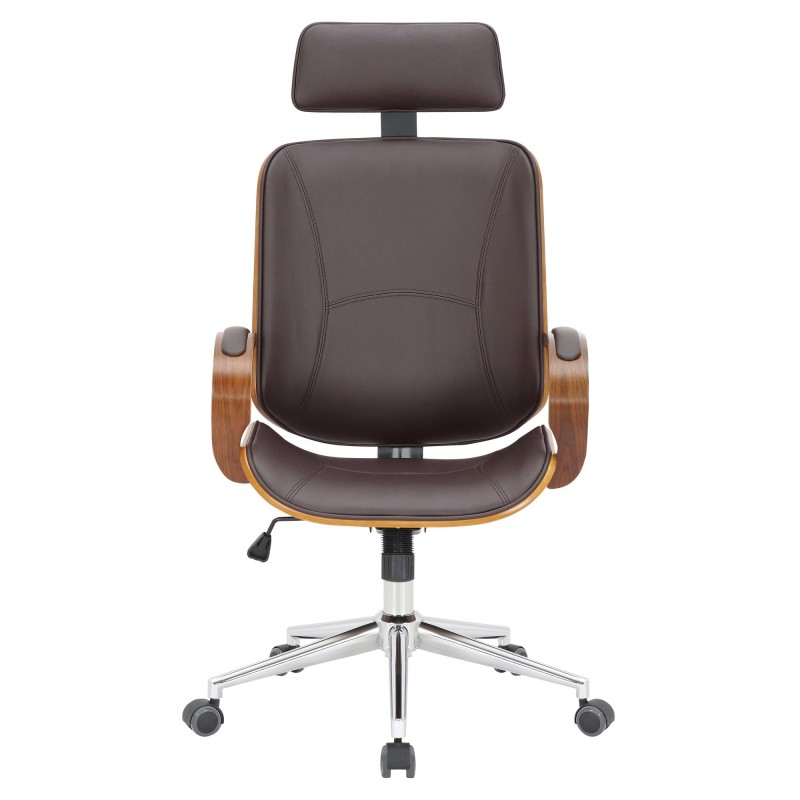 Silla de oficina JUTTA en color negro