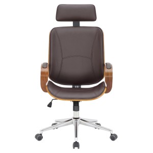 Silla de oficina JUTTA en color negro